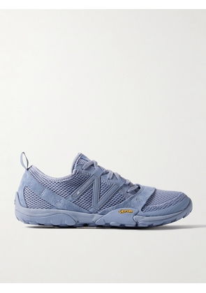 New Balance - Minimus Suede-trimmed Mesh Sneakers - Blue - US4,US4.5,US5,US5.5,US6,US6.5,US7,US7.5,US8,US8.5,US9,US9.5