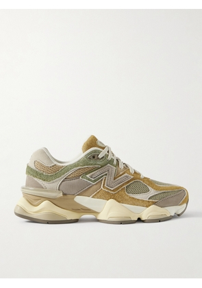 New Balance - 9060 Nubuck-trimmed Suede And Mesh Sneakers - Neutrals - US4,US4.5,US5,US5.5,US6,US6.5,US7,US7.5,US8,US8.5,US9,US9.5