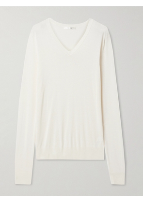 The Row - Katarina Jersey Sweater - Ivory - x small,small,medium,large,x large