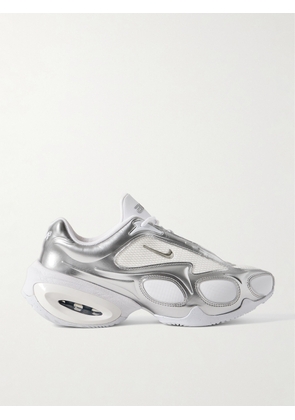 Nike - Air Max Muse Mesh-trimmed Metallic Leather Sneakers - White - US5,US5.5,US6,US6.5,US7,US7.5,US8,US8.5,US9,US9.5,US10,US10.5,US11,US11.5