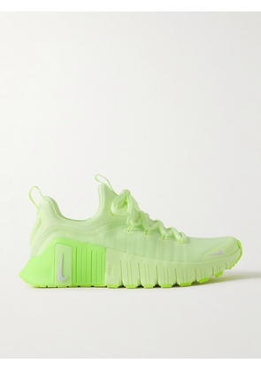 Nike - Free Metcon 6 Mesh Sneakers - Green - US5,US5.5,US6,US6.5,US7,US7.5,US8,US8.5,US9,US9.5,US10,US10.5,US11