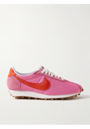 Nike - Ld-1000 Leather And Brushed Suede-trimmed Mesh Sneakers - Pink - US5,US5.5,US6,US6.5,US7,US7.5,US8,US8.5,US9,US9.5,US10,US10.5,US11,US11.5,US12