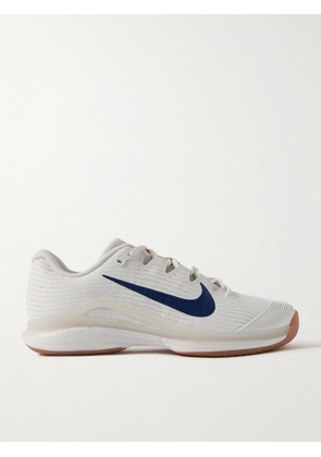 Nike - Vapor 12 Rubber-trimmed Mesh Sneakers - Off-white - US5,US5.5,US6,US6.5,US7,US7.5,US8,US8.5,US9,US9.5,US10,US10.5,US11