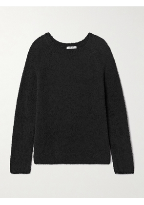 The Row - Kathy Cotton-bouclé Sweater - Black - xx small,x small,small,medium,large,x large