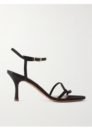 Emme Parsons - Loop Satin Sandals - Black - IT35,IT36,IT37,IT38,IT39,IT40,IT41,IT42