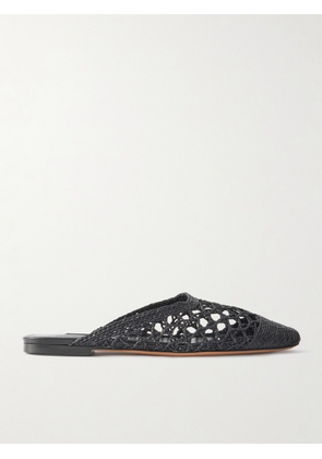 Emme Parsons - Woven Raffia Mules - Black - IT35,IT36,IT37,IT38,IT39,IT40,IT41,IT42