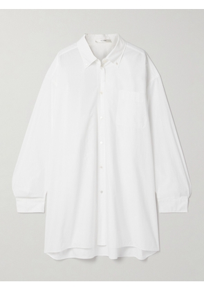 The Row - Victoria Oversized Cotton-poplin Shirt - White - US0,US2,US4,US6,US8,US10,US12
