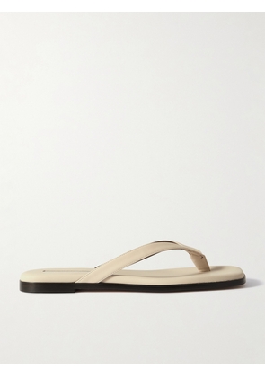 Emme Parsons - Meta Leather Flip Flops - Ivory - IT35,IT36,IT37,IT38,IT39,IT40,IT41,IT42