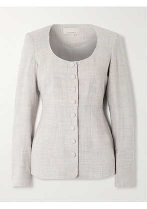 LIBEROWE - Amber Woven Blouse - Gray - x small,small,medium,large,x large