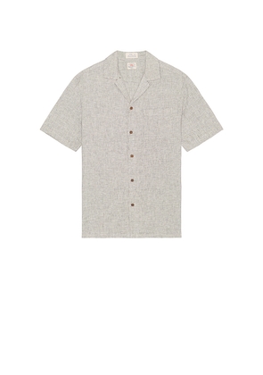 Faherty Breeze Camp Shirt in Grey. Size L. Also in M.