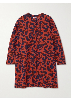 Eres - Récifs Printed Cotton And Silk-blend Shirt - Multi - small,medium,large