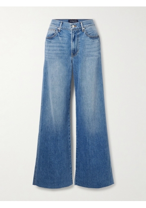 Veronica Beard - Kasey Mid-rise Wide-leg Jeans - Blue - 24,25,26,27,28,29,30,31,32