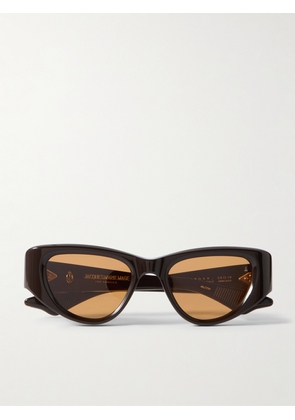 Jacques Marie Mage - Seymour D-frame Acetate Sunglasses - Brown - One size
