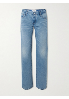 ST. AGNI - + Outland Denim 90s Low-rise Straight-leg Organic Jeans - Blue - 24,25,26,27,28,29,30,31,32