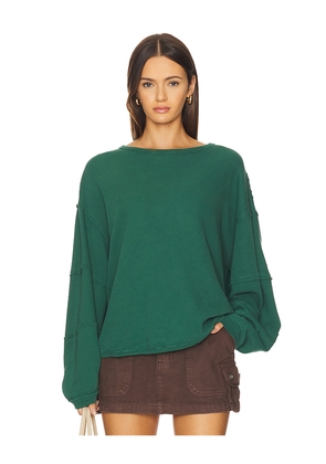 Free People x We The Free Total Eclipse Tee In Pine Forest in Green. Size L. Also in XS, S, M.