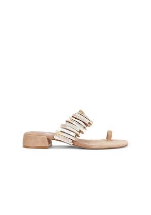 Jeffrey Campbell Undine-S Sandal in Beige. Size 10. Also in 6.5, 7.5, 8, 9.5.