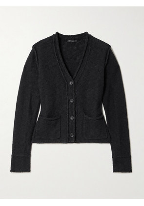James Perse - Cotton And Linen-blend Cardigan - Black - 01,2,3
