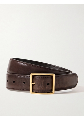 Nili Lotan - Gabriele Leather Belt - Brown - 65,70,75,80,85,90,95