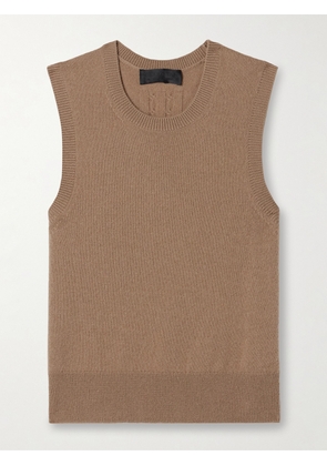 Nili Lotan - May Cashmere Tank - Brown - x small,small,medium,large,x large