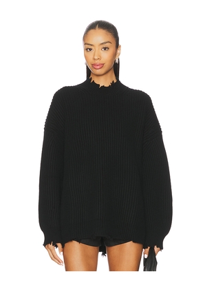 SIMKHAI Willa Sweater in Black. Size S. Also in XS.