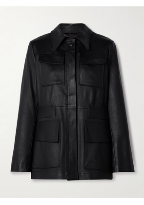 STOULS - Leon Leather Jacket - Black - x small