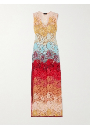 Etro - Macramé Maxi Dress - Multi - IT38,IT40,IT42,IT44,IT46,IT48