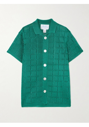 Calle Del Mar - Crocheted Shirt - Green - x small,small,medium,large,x large