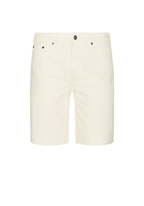 Iron & Resin Hector Shorts in Beige. Size 30. Also in 32, 34.
