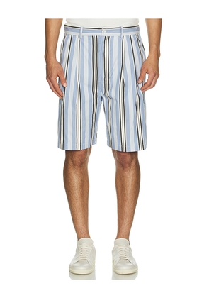 SIMKHAI Hugh Shorts in Baby Blue. Size L. Also in M, XL/1X.