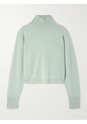 Le Kasha - Vail Organic Cashmere Turtleneck Sweater - Green - S/M,M/L
