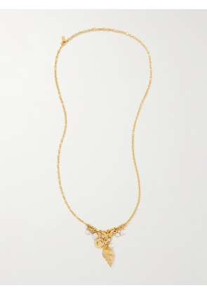 Chloé - Gold-tone Faux Pearl Necklace - One size