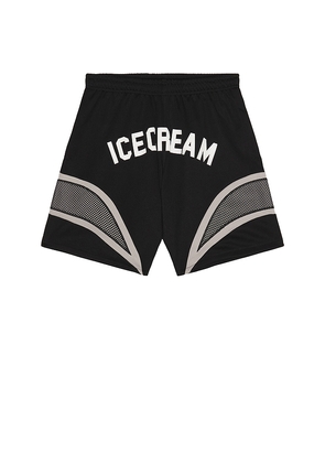 ICECREAM Catch Shorts in Black. Size L. Also in XL/1X.
