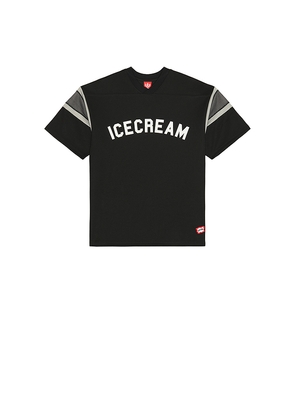 ICECREAM Pass Oversized Jersey in Black. Size L. Also in S, XL/1X.