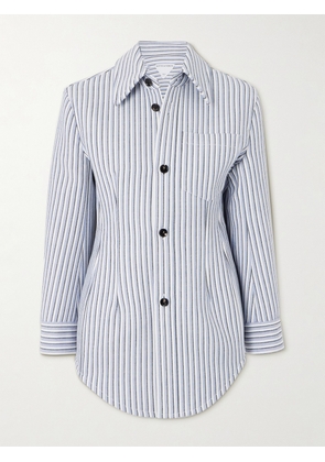 Bottega Veneta - Striped Woven Jacket - Blue - IT36,IT38,IT40