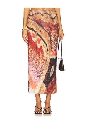 Feners Tu x Mi Skirt in Orange. Size M. Also in XL.