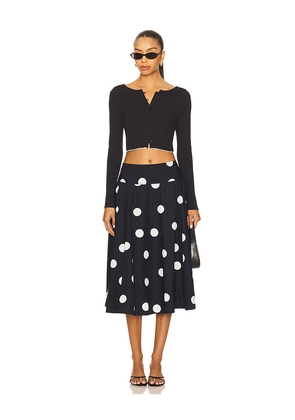 Free People x REVOLVE Laverne Set in Black. Size L. Also in S, M, XL.