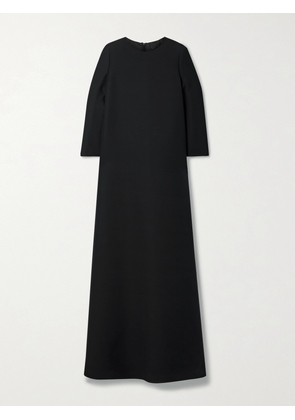 The Row - Stefos Wool And Silk-blend Crepe Gown - Black - US0,US2,US4,US6,US8,US10,US12,US14