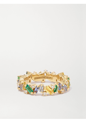 Suzanne Kalan - 18-karat Gold Multi-stone Ring - 6,7