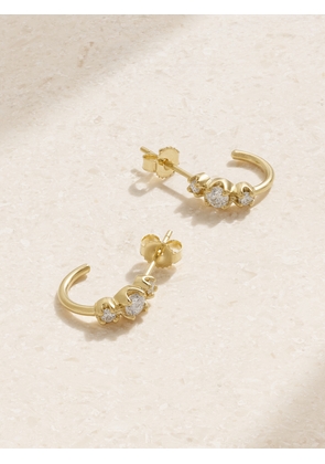 Jennifer Meyer - 18-karat Gold Diamond Earrings - One size