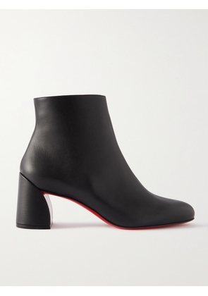 Christian Louboutin - Turela 55 Leather Ankle Boots - Black - IT34,IT34.5,IT35,IT35.5,IT36,IT36.5,IT37,IT37.5,IT38,IT38.5,IT39,IT39.5,IT40,IT40.5,IT41,IT41.5,IT42