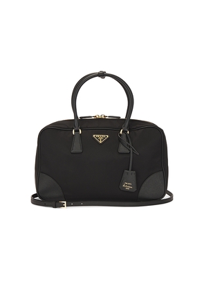 FWRD Renew Prada Niryu Tote Bag in Black.