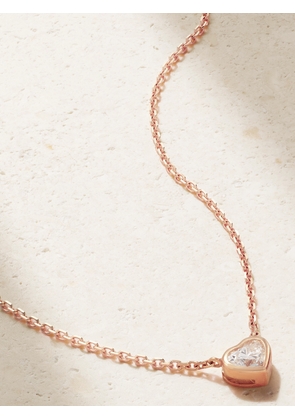 Anita Ko - 18-karat Rose Gold Diamond Necklace - One size