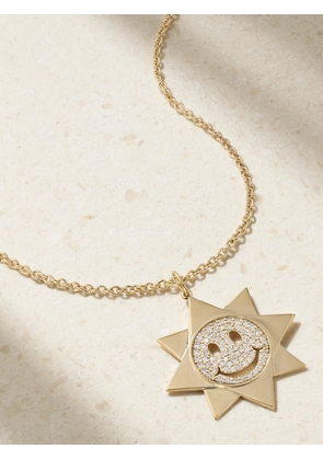 Sydney Evan - 14-karat Gold Diamond Necklace - One size