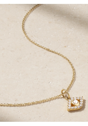 Sydney Evan - 14-karat Gold, Pearl And Diamond Necklace - One size