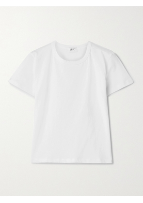 LESET - Margo Cotton-jersey T-shirt - White - x small,small,medium,large,x large