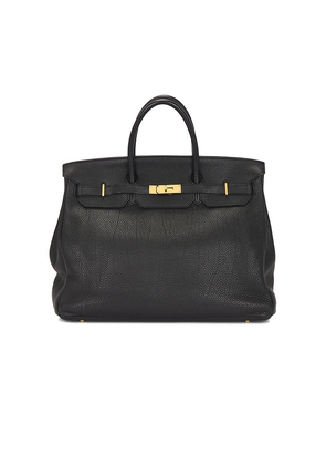 FWRD Renew Hermes Togo Birkin 40 Handbag in Black.