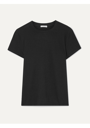 James Perse - Vintage Boy Cotton-jersey T-shirt - Black - 01,2,3,4