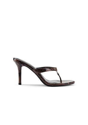 FEMME LA x REVOLVE Akio Sandal in Brown. Size 10. Also in 6, 5, 7, 8, 9, 11.