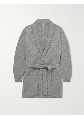 THE ROW KIDS - Huey Belted Cashmere Cardigan - Gray - 10 years,4 years,6 years,8 years