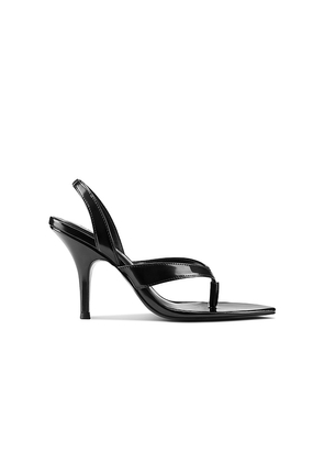 FEMME LA x REVOLVE Tokyo Slingback Sandal in Black. Size 10. Also in 6, 7, 8, 9.